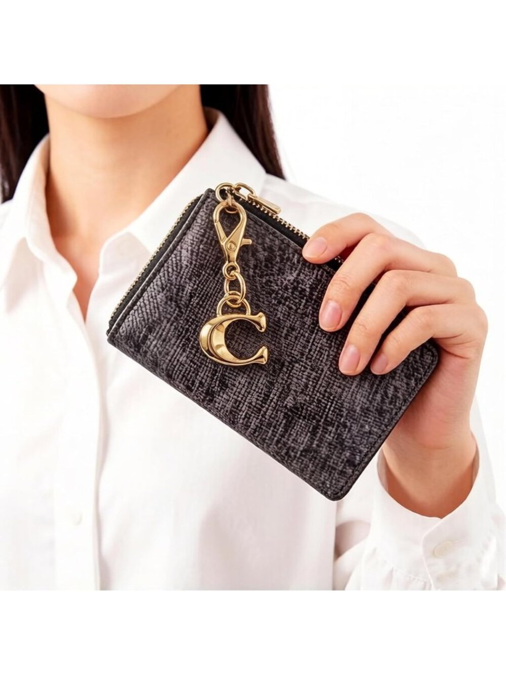 Sbredit Women's Golden 2 Piece Bag Charm For Handbags Purse Accessories - Picture 4 of 7